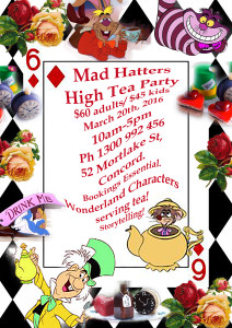 MAD HATTERS HIGH TEA PARTY